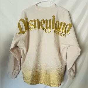 Disney Spirit Jersey champagne pink gold women’s M